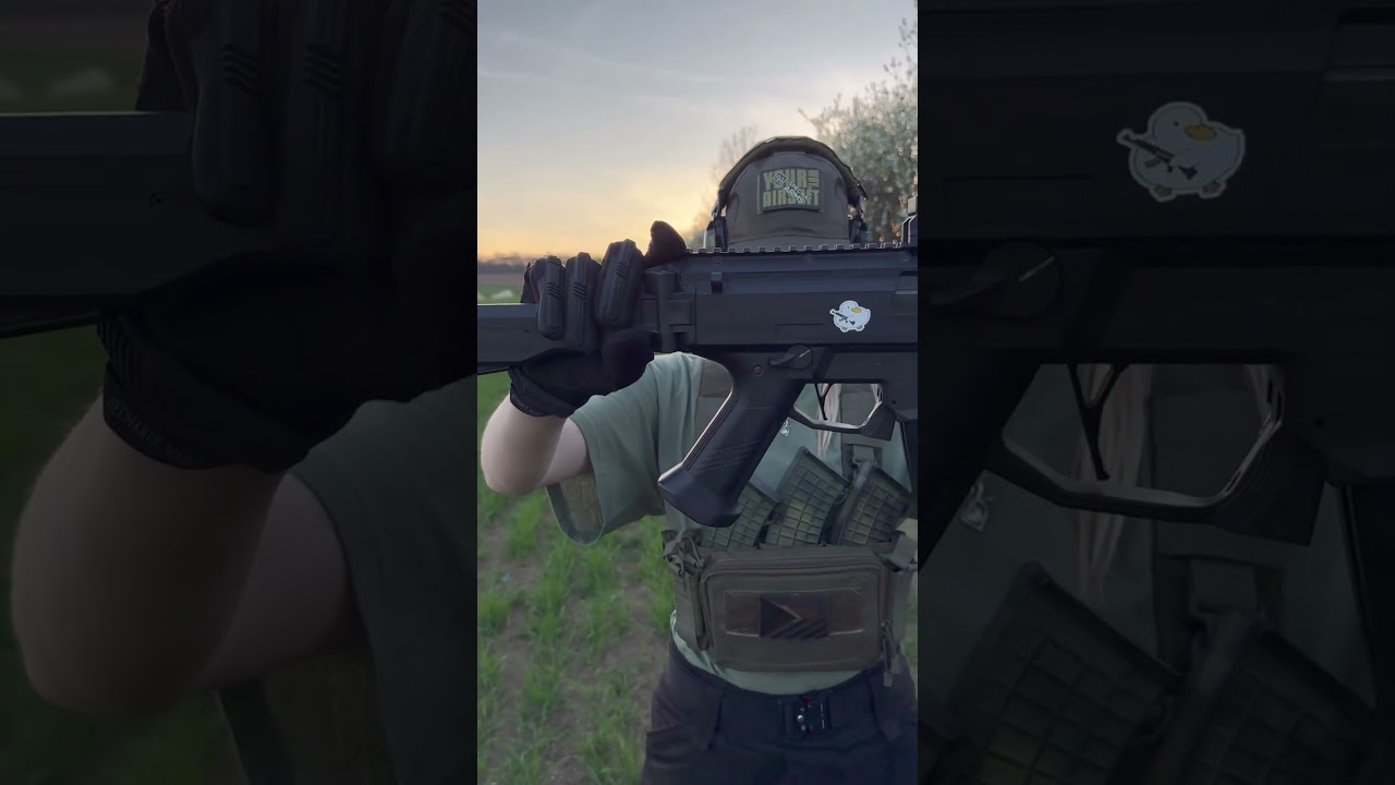 CZ Scorpion EVO 3 A1 [ASG] #short #airsoftcz #airsoftgun #airsoftrifle  #airsoft  #hpaairsoft