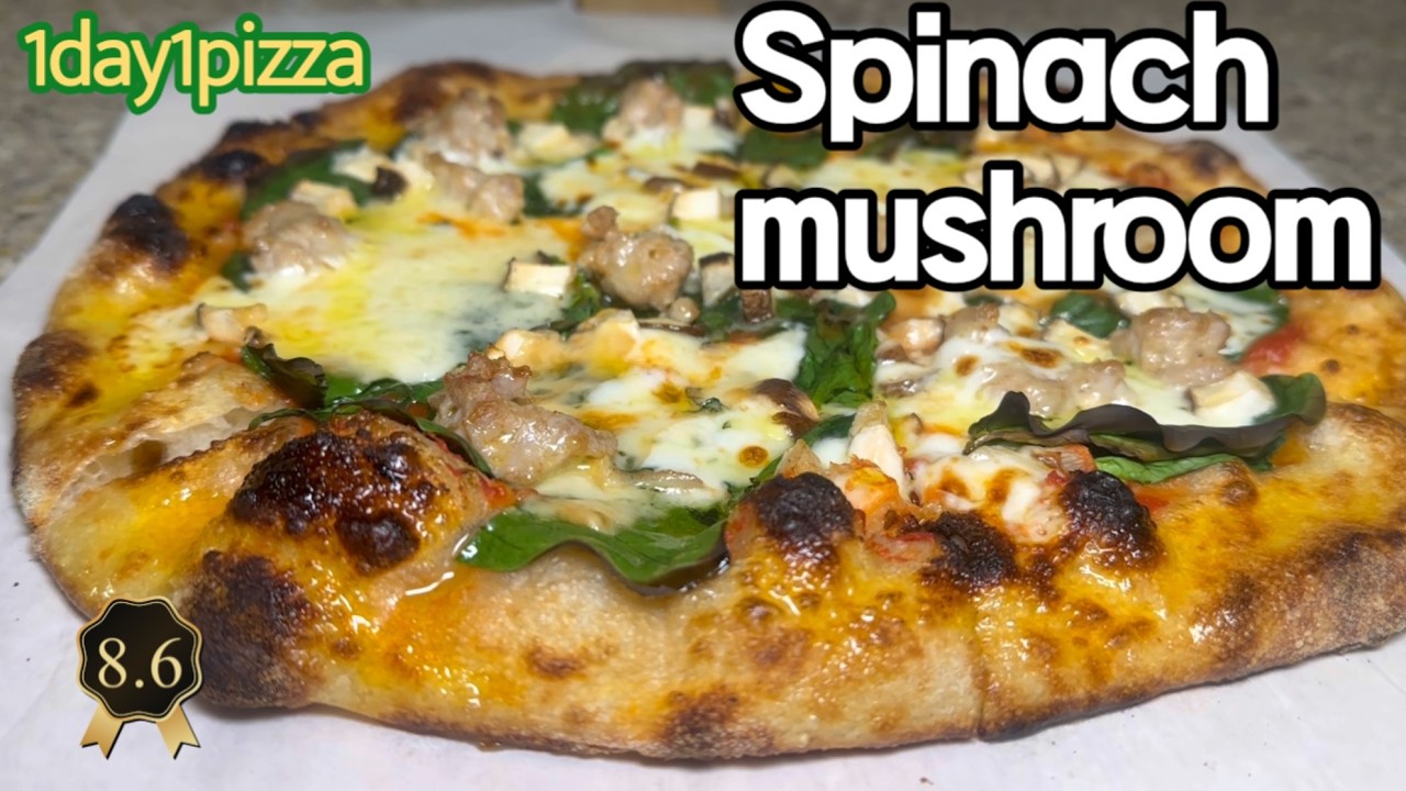 SPINACH & MUSHROOM_생시금치와 버섯 그리고 살시차까지
