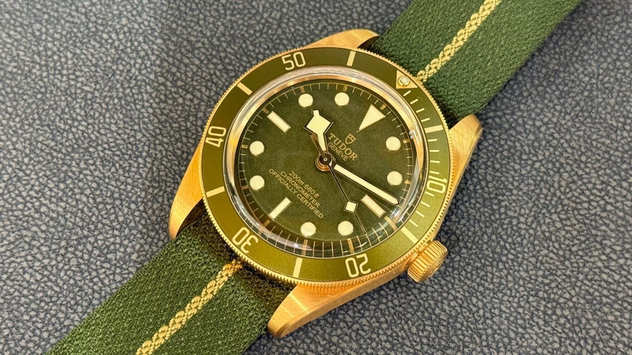 A Quick Look At The Gorgeous Tudor Black Bay 58 18K M79018V-0001