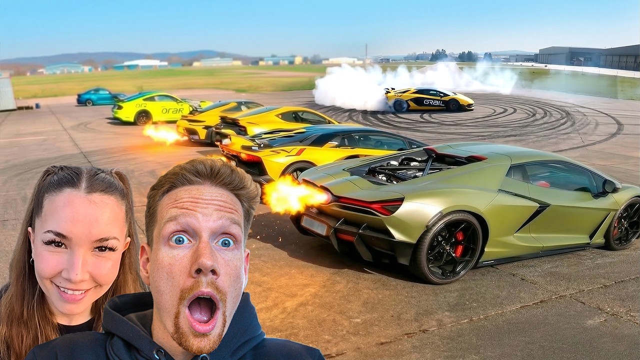 SUPERCAR Treffen AUßER KONTROLLE! Sind wir zu weit gegangen?