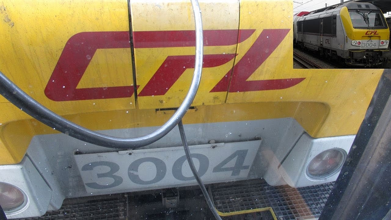 Luxembourg: On board a Luxembourg to Arlon passenger train hauled by a CFL Class 3000 electric loco