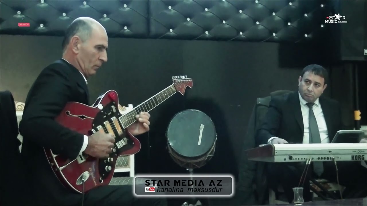 MƏŞQ zamanı Gitara Asif Ağcabədili ⧸ sintezator R&ouml;vşən ⧸ nağara Ramil ⧸ gitara asif agcabedi