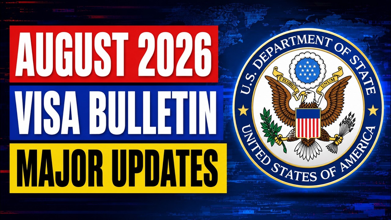 ВИЗОВЫЙ БЮЛЛЕТЕНЬ ЗА АВГУСТ 2026 ГОДА 🚨 Важные обновления | Визовый бюллетень август 2026