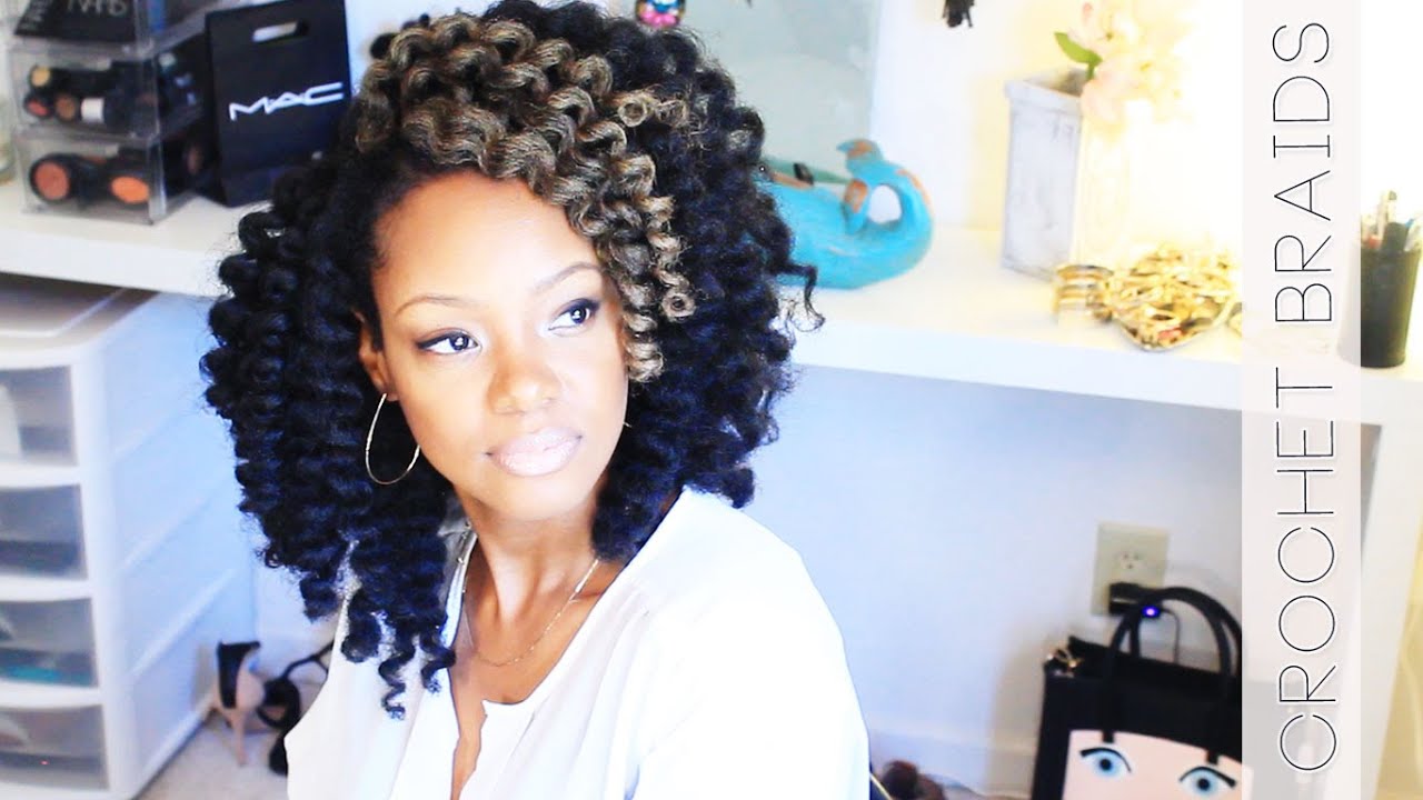 Crochet Braids How To Tutorial w/Cuban Twist/Crochet Hair: Natural Protective Styling | BorderHammer