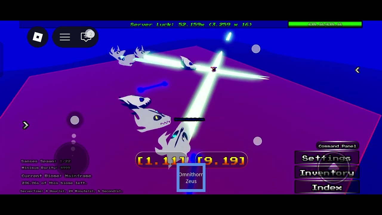 Mainframe (52x luck) | Typical.rng