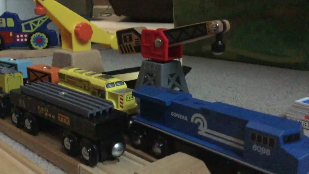 My First Wooden Train Layout
