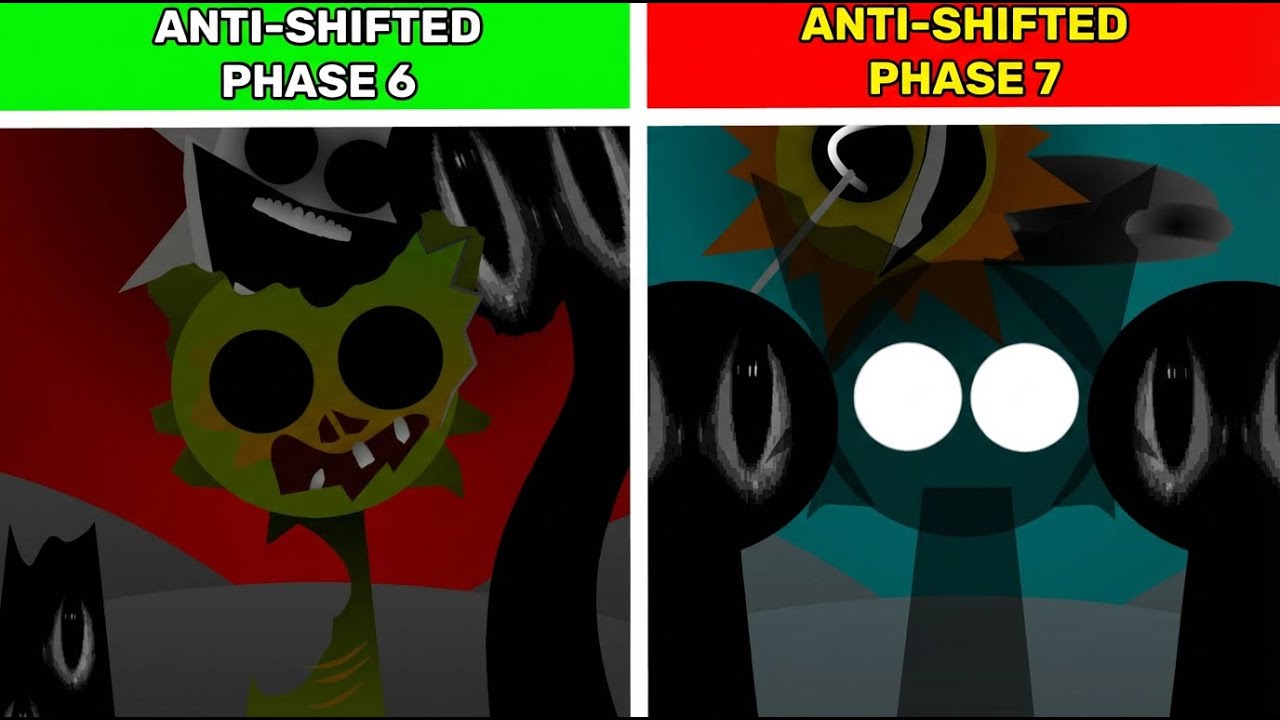 Incredibox Sprunki: Anti-Shifted (New Mod) - Phase 6 or Phase 7: Who surprised you?