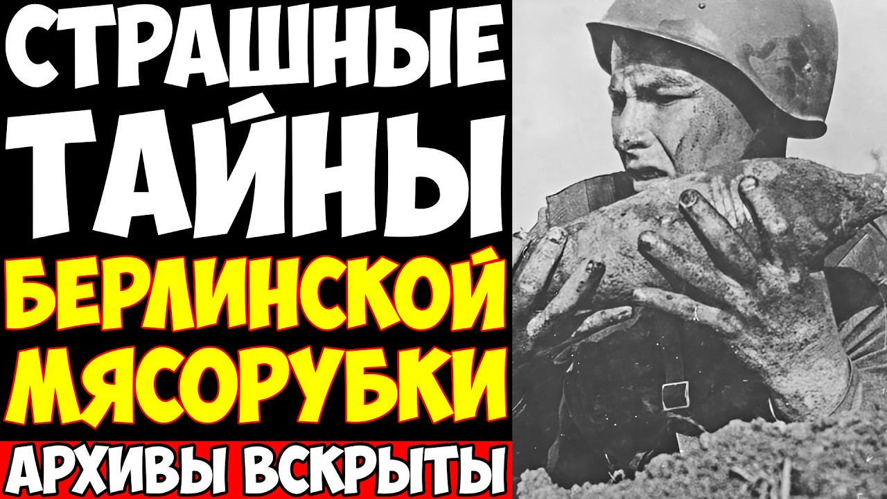 ШТУРМ БЕРЛИНА: Как ПРОВАЛ командиров превратился в подвиг!? Правда которую скрывали 80 лет!