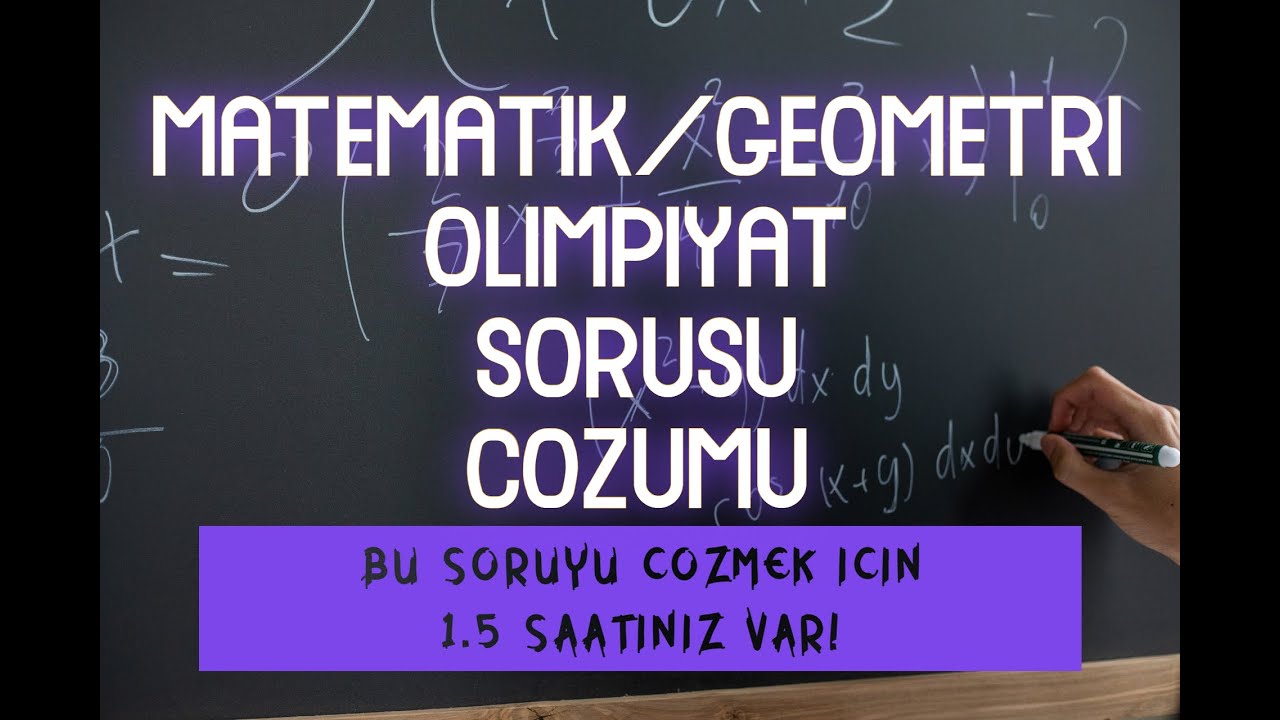 Matematik Olimpiyat Sorusu Çözümü - I (Fonksiyon)