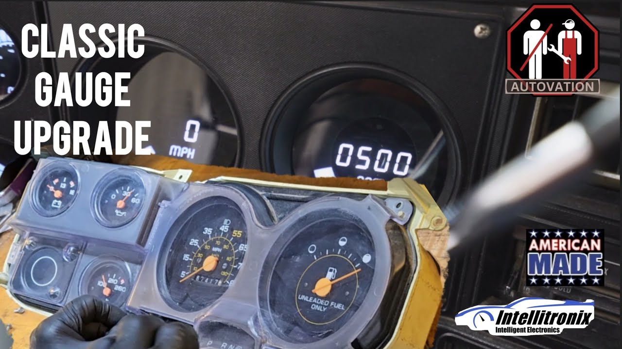 C10 Gets Upgrades!! Intellitronix Gauge install.