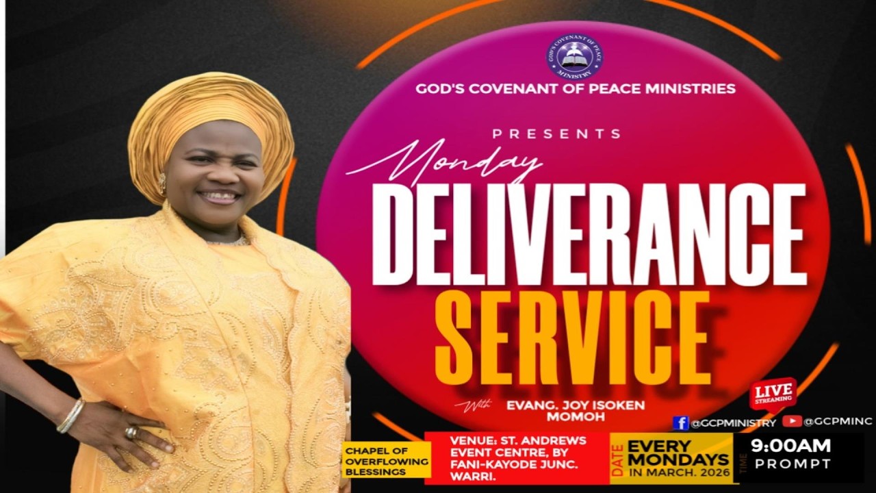 DELIVERANCE SERVICE II EVANG JOY ISOKEN MOMOH II 09-03-2026