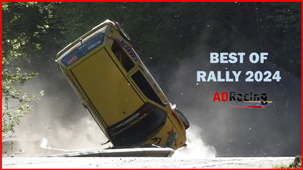 BEST OF RALLYE 2024 | Crashes, Mistakes & Flat Out | ADRacing