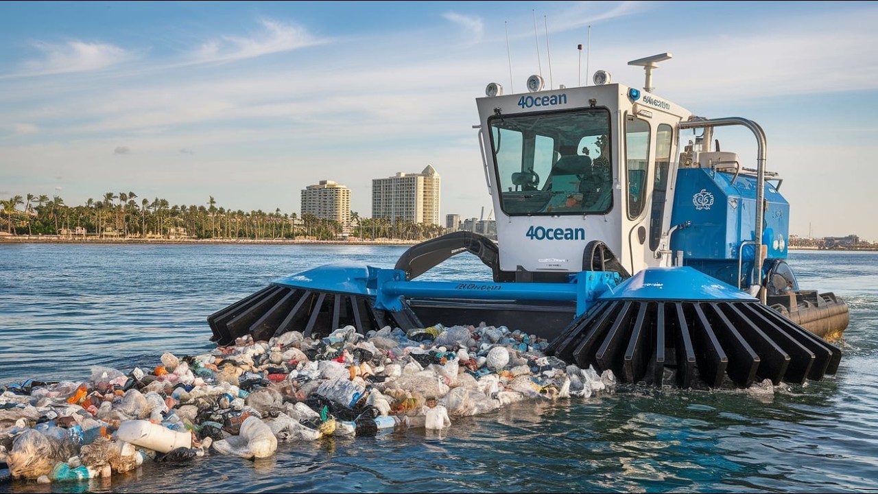 WATCH This Modern Technology Remove MILLIONS of Plastics From The Ocean