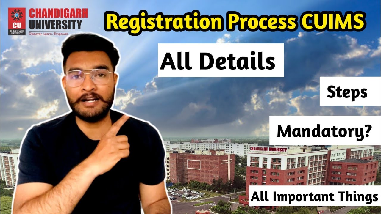 Chandigarh University | Semester Registration Process | Admission Process | Admission | CUIMS CU