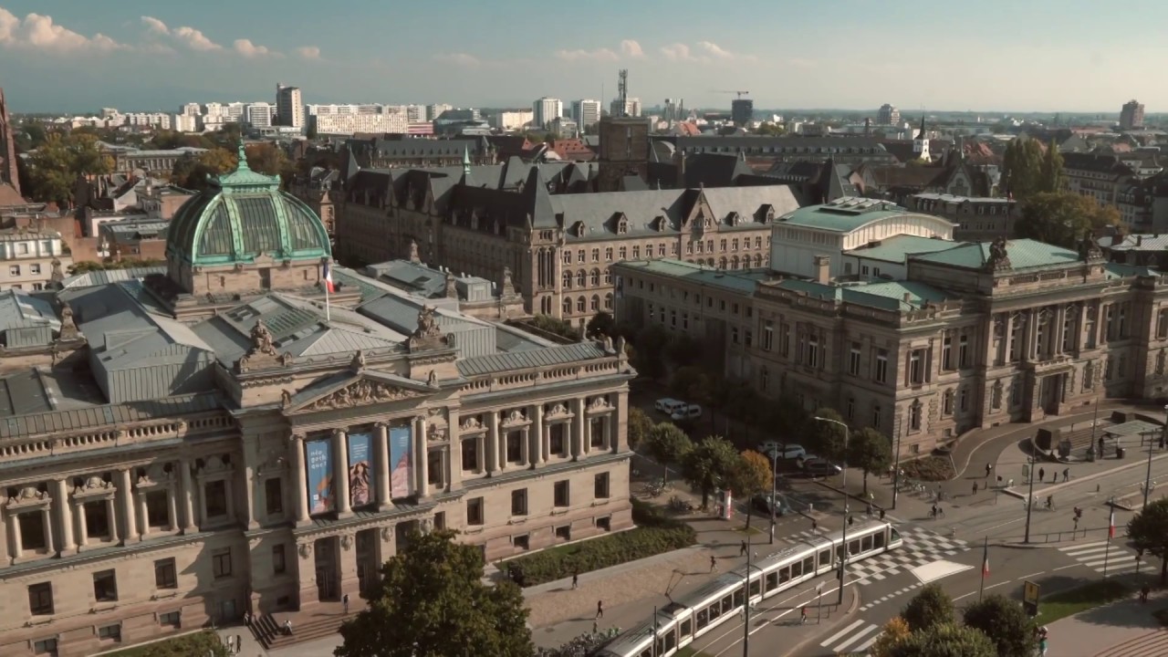 La Neustadt vue du ciel | Strasbourg Eurométropole