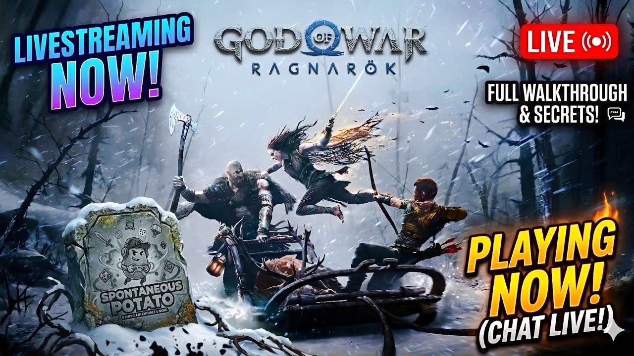 🪓GOD OF WAR - RAGNAROK I PART 3 I IN SEARCH FOR TYR I PS5 I 60FPS I ❄️💥✨️