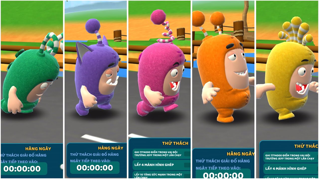 Oddbods Zee 🎶 Oddbods Jeff 🎶 Oddbods Newt 🎶 Oddbods Slick 🎶 Oddbods Bubbles 🎶 Oddbods Fuse