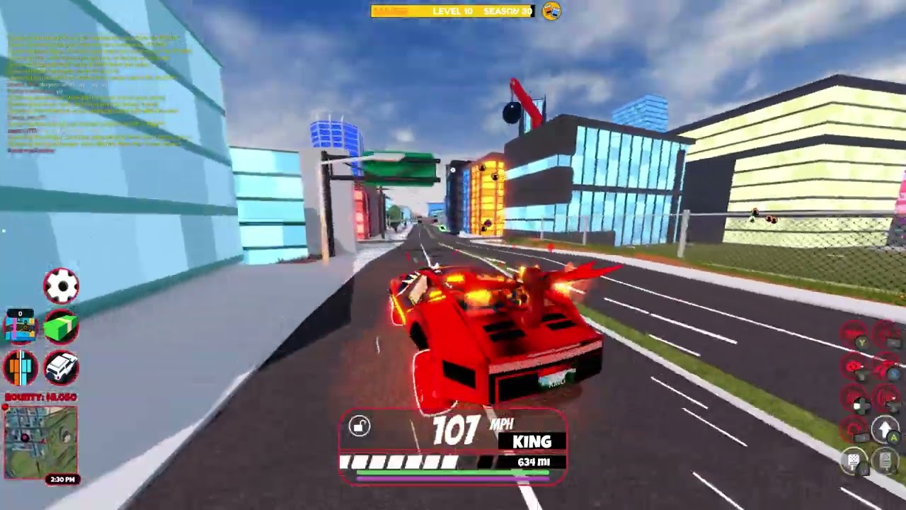 Grinding in roblox Jailbreak until I got 1m cash :O