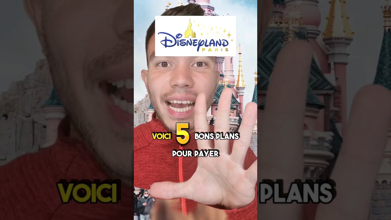 5 Bons Plans pour payer moins cher &agrave; Disneyland Paris #disneyland #parcattraction #bonplan #astuce