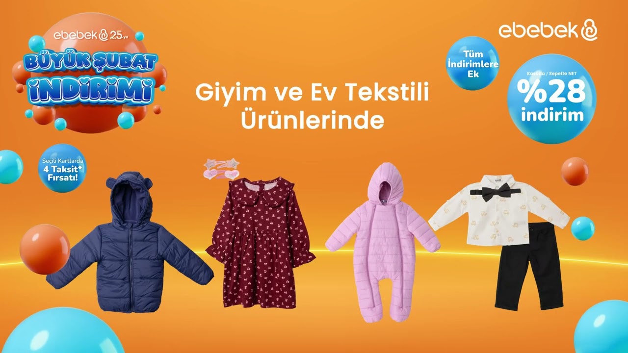 1 Şubat'ta Giyim ve Ev Tekstili Ürünlerinde Tüm İndirimlere EK KASADA, SEPETTE NET %28 İNDİRİM!