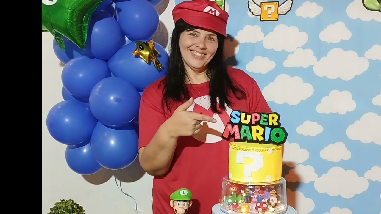 DECORAÇÃO DO DIA DA FESTA - TEMA SUPER MARIO WORLD