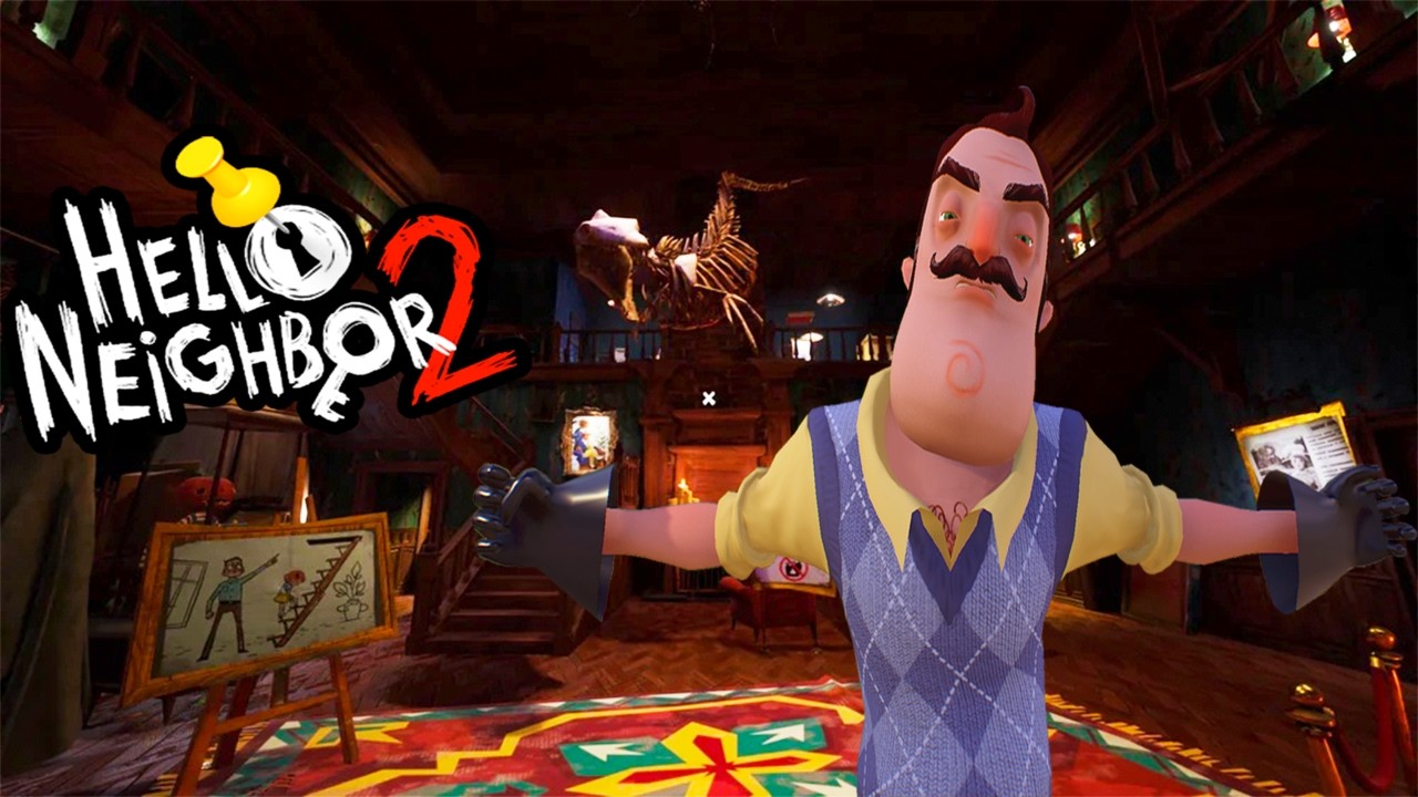 СОСЕД ЗАСТРЯЛ!ВЕРНУЛИСЬ К НЕМУ|Hello Neighbour 2