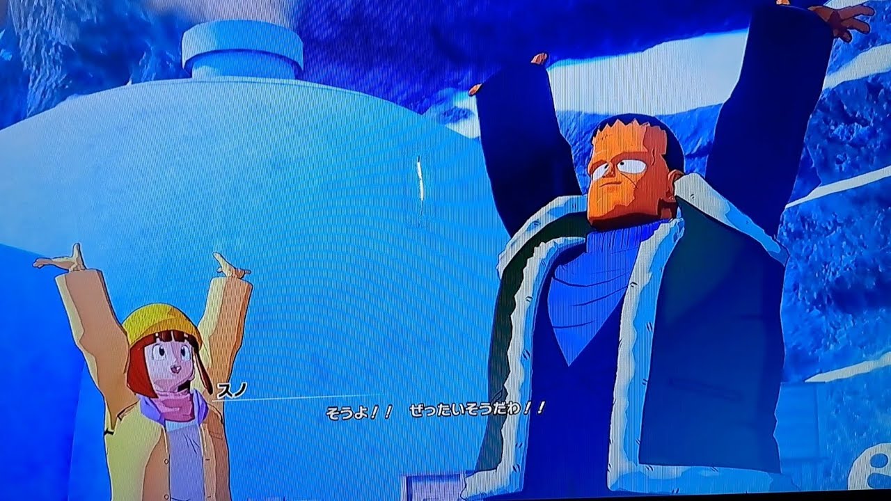 ドラゴンボールZ　KAKAROT　魔人ブウ編　元気玉シーン