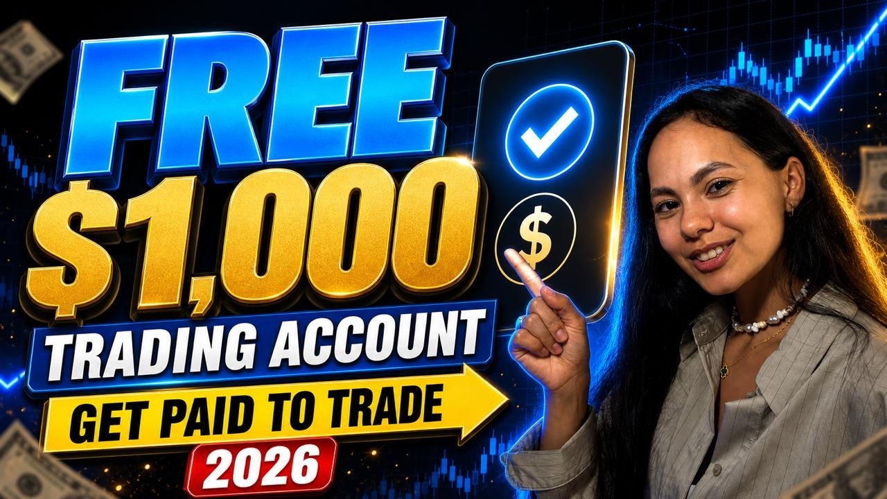 FREE $1,000 Trading Account | Prop Firm Pays You to Trade (2026)