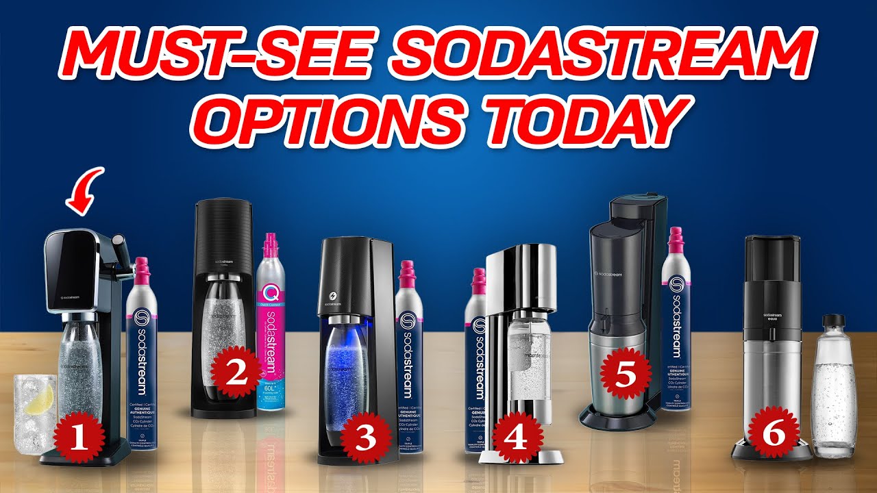Лучший SodaStream 2025: обзор 6 лучших производителей SodaStream