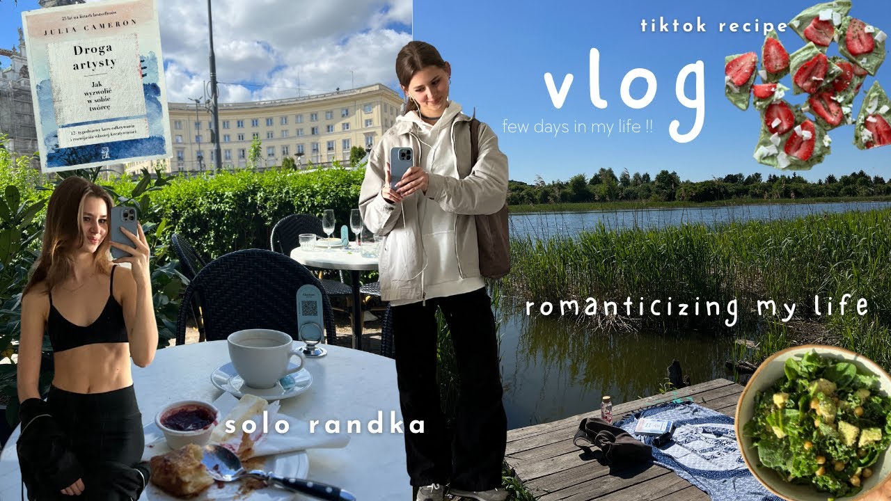 vlog | kurs odkrywania kreatywności, piknik & solo date 🌹