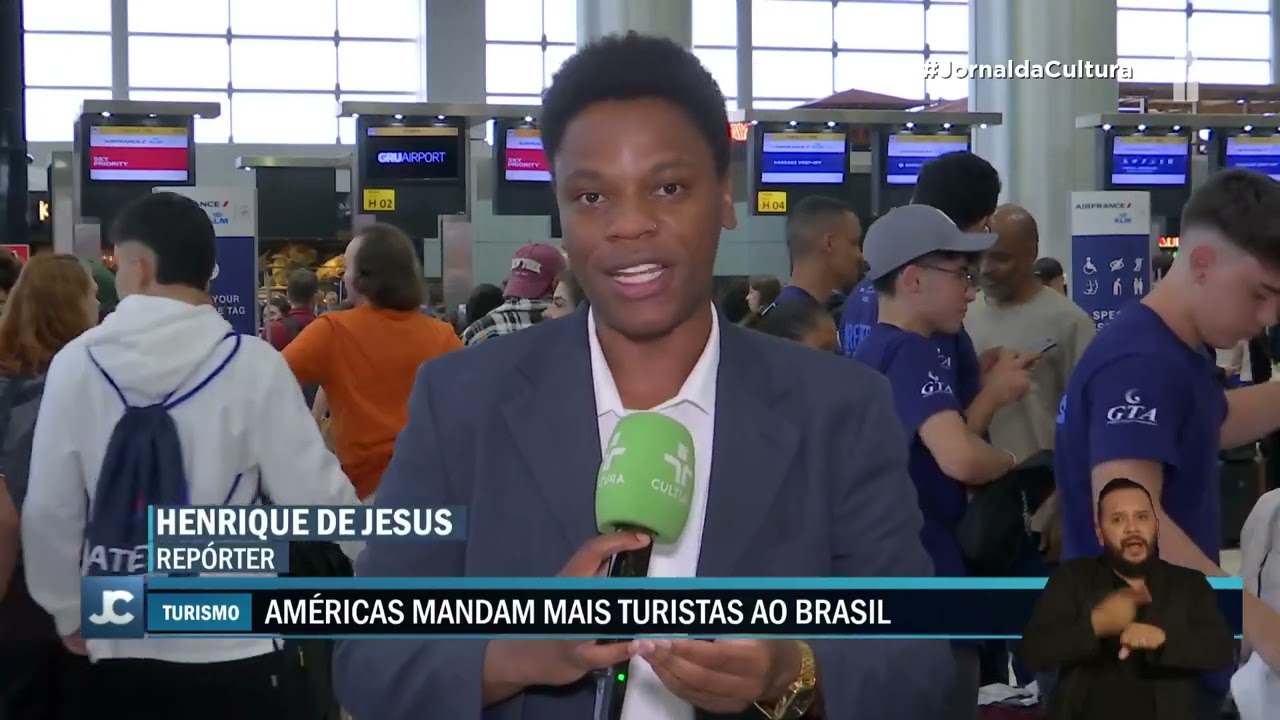 Brasil registra alta histórica de turistas internacionais em 2025