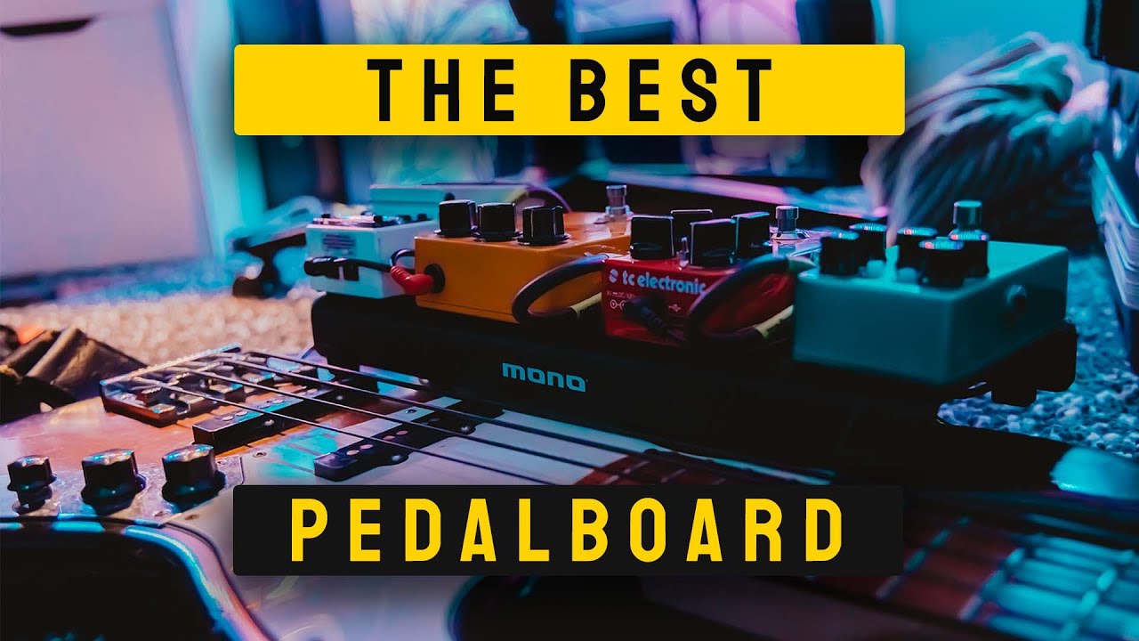 The Best Small Pedalboard - Mono Pedalboard Lite