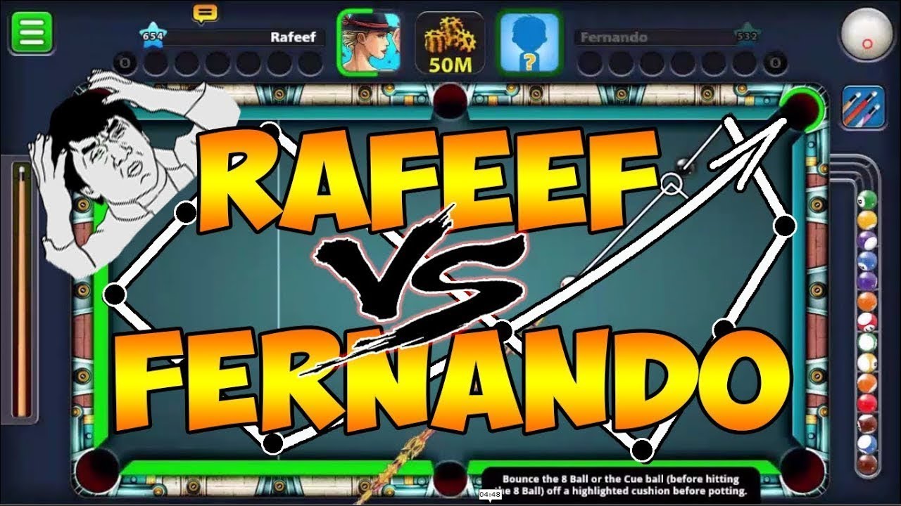 rafeef vs fernando 8 ball pool