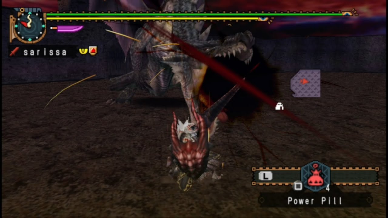 【MHP2G】Black Wings of Fate【Lance】20:30