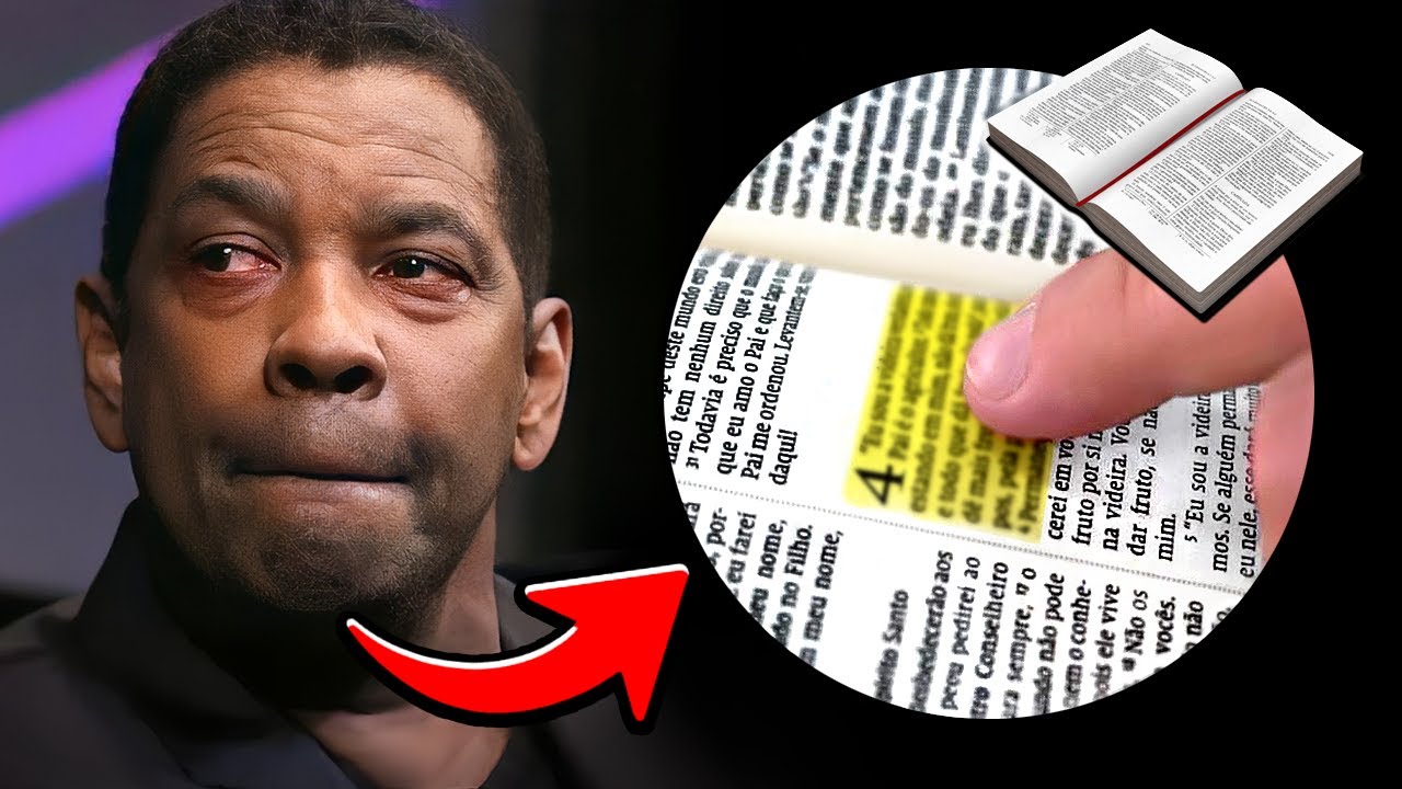 O que NINGU&Eacute;M te conta sobre Denzel Washington - HOLLYWOOD quer ESCONDER de voc&ecirc;