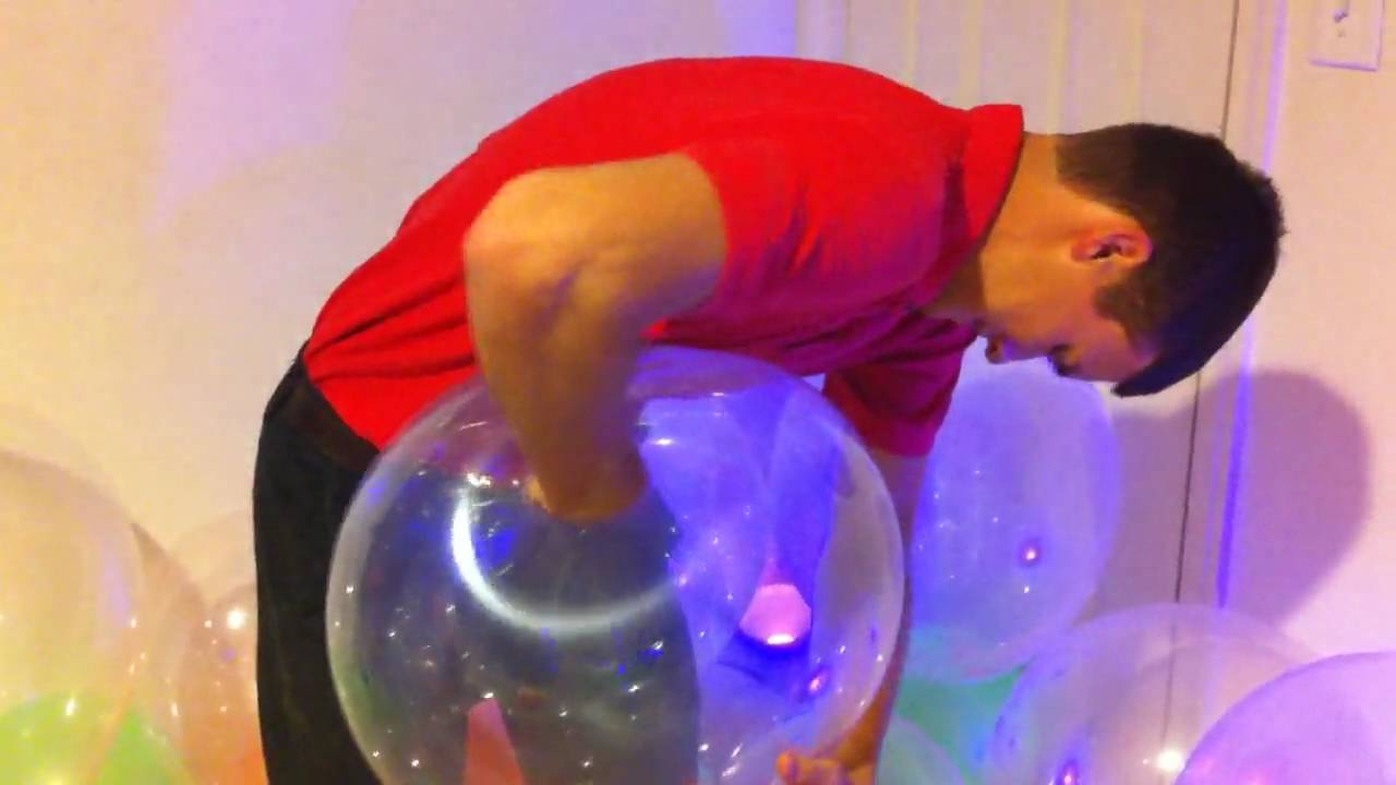 Black Light Balloon Room Demolition 3