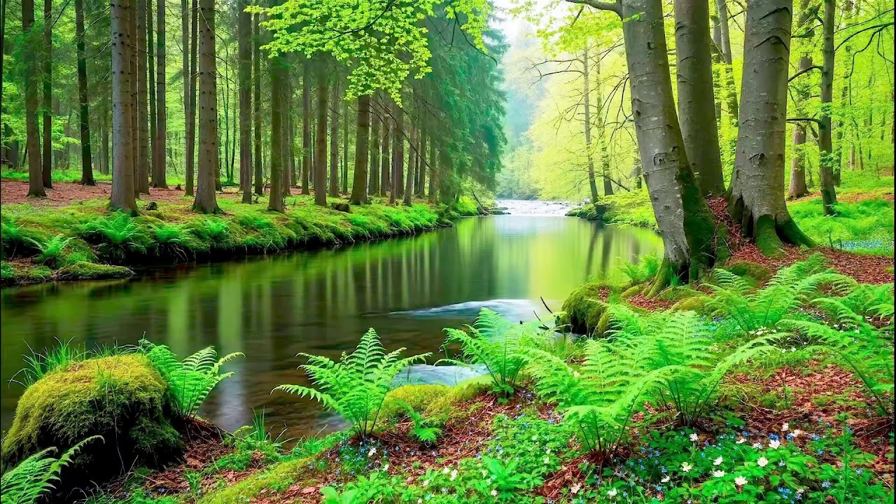 Soothing River Sound for Deep Sleep | Natural White Noise for Wellness & Calm Mind