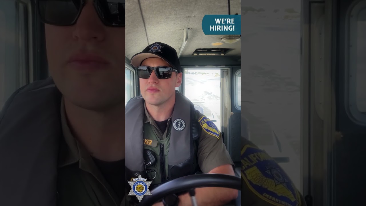 Protect California - Become a CDFW Game Warden - Delta Patrol