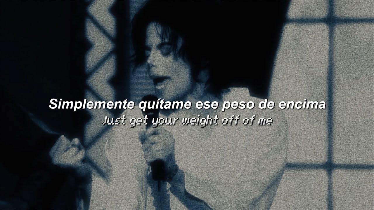 Michael Jackson - Get Your Weight Off Of Me (Lyrics/Español E Ingles) [Isósceles]