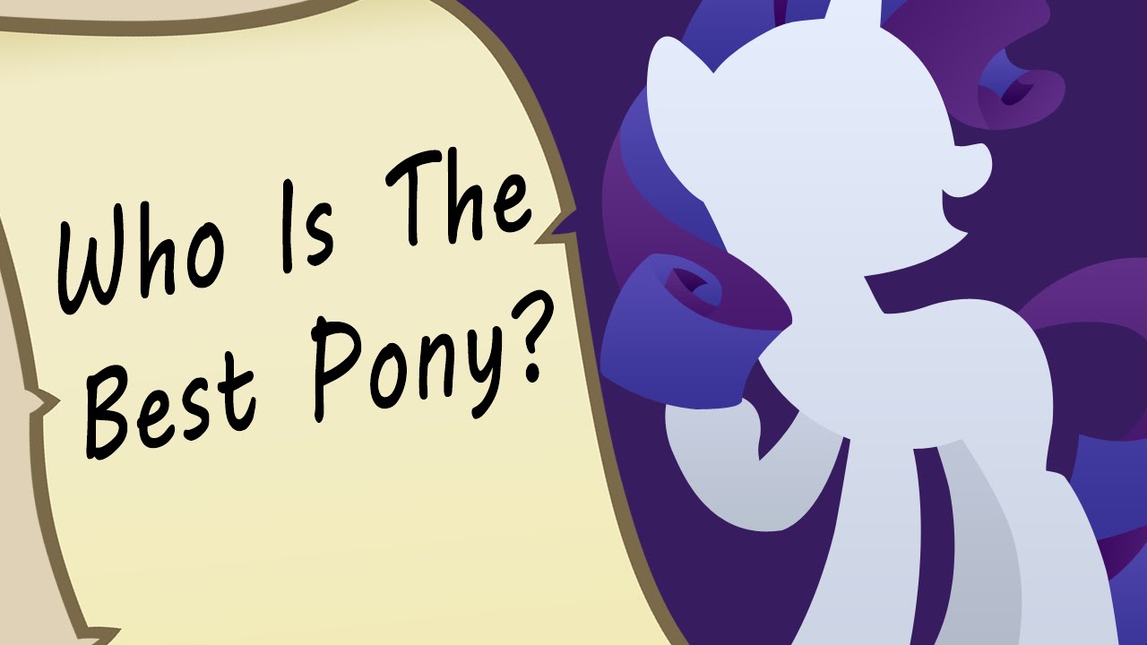 Glass of Water - Who Is The Best Pony?