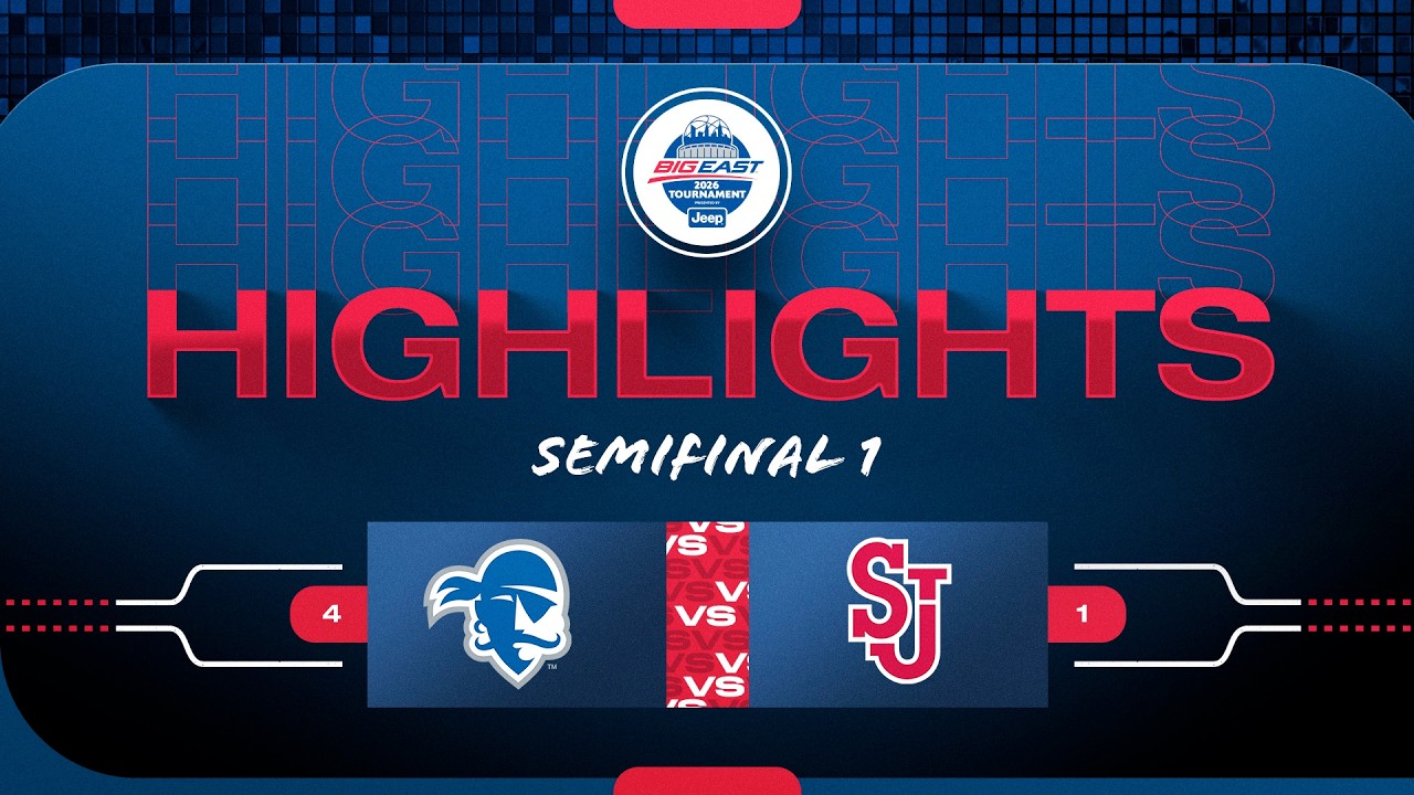 HIGHLIGHTS | Seton Hall vs St. John's (Semifinal 1)