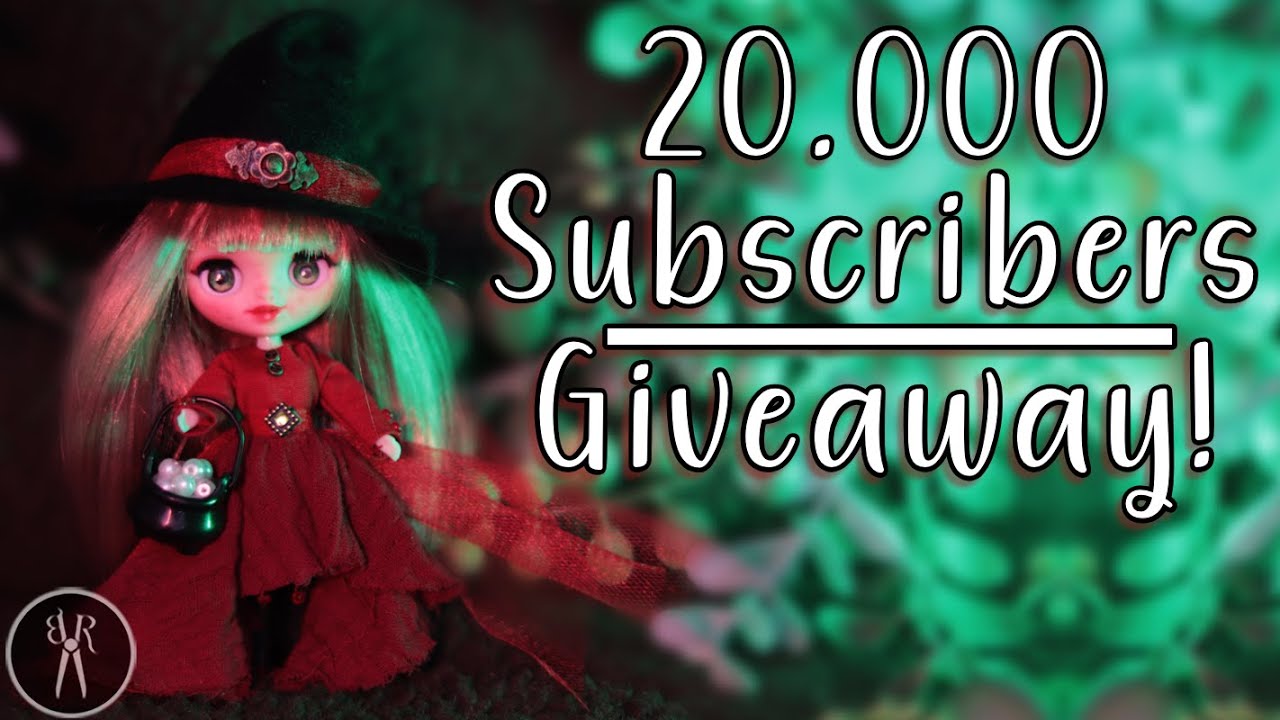 Розыгрыш для 20 000 подписчиков! Специальная кукла Petite Blythe на Хэллоуин