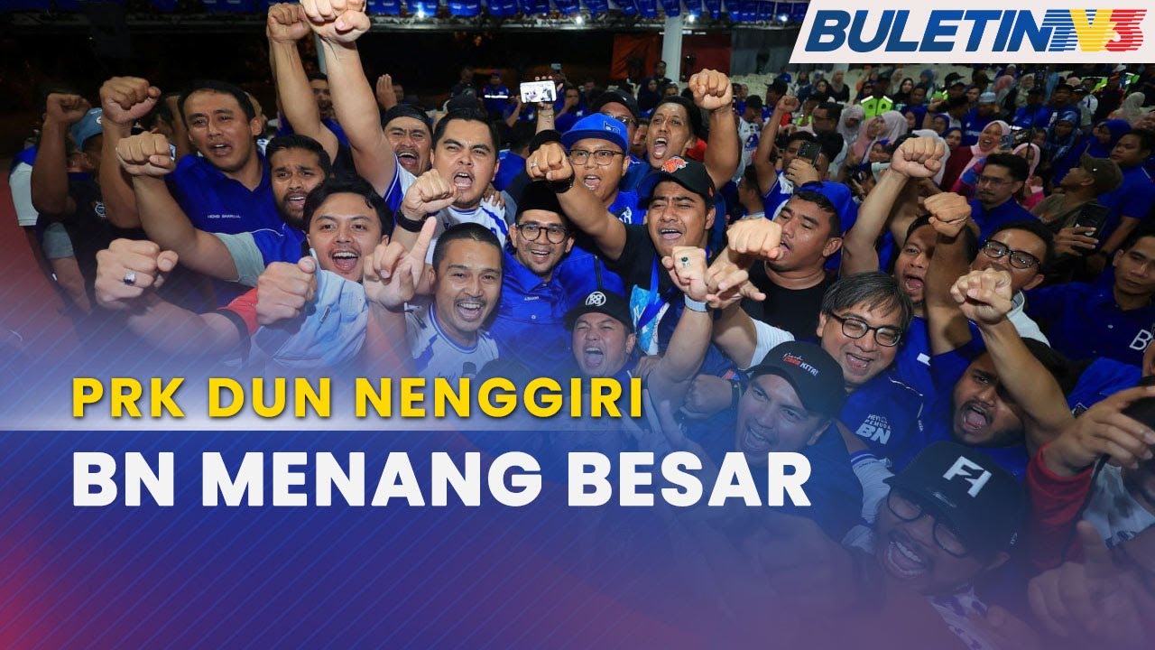 PRK DUN NENGGIRI |&nbsp;BN&nbsp;Menang Besar, Majoriti 3,352 Undi