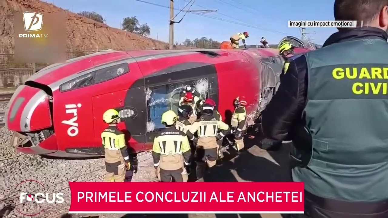 Filmul tragediei din Spania: 41 de oameni au murit. Cum s-a produs accidentul