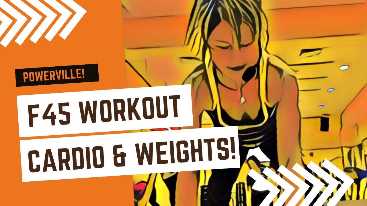 🔥🔥 F45 "FOXTROT" CARDIO & WEIGHTS WORKOUT!  INTENSE CARDIO & WEIGHTS!  45/15 20/10 45/15 20/10