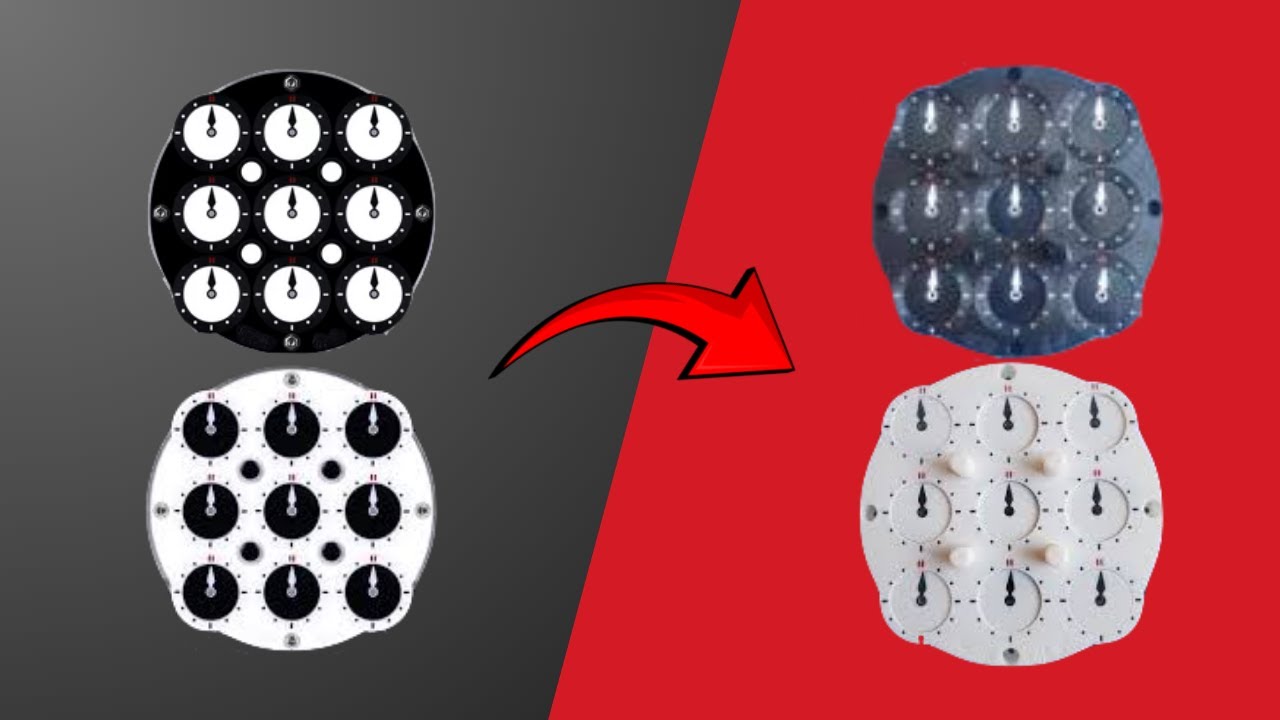 How to Switch Out The Colors on a Qiyi Clock! (Anders Mod)