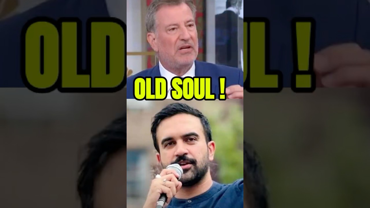 Old Soul, Bill de Blasio Praises Zohran Mamdani #mamdani #zohran #zohranmamdani