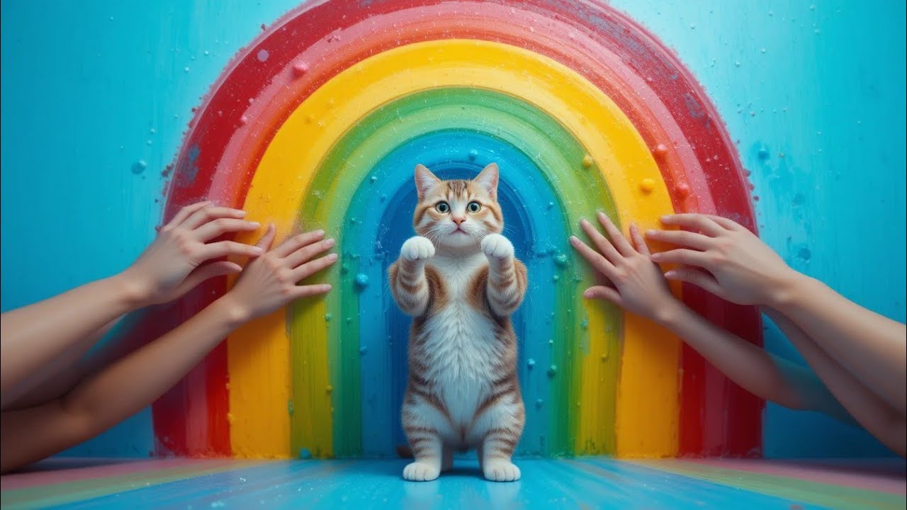 This Cat Between Human Hands Will Shock You 😱🐱