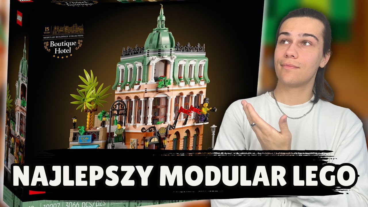 CZY TO NAJPIĘKNIEJSZY MODULAR Z LEGO? 🏨 LEGO HOTEL BUTIKOWY 10297 RECENZJA