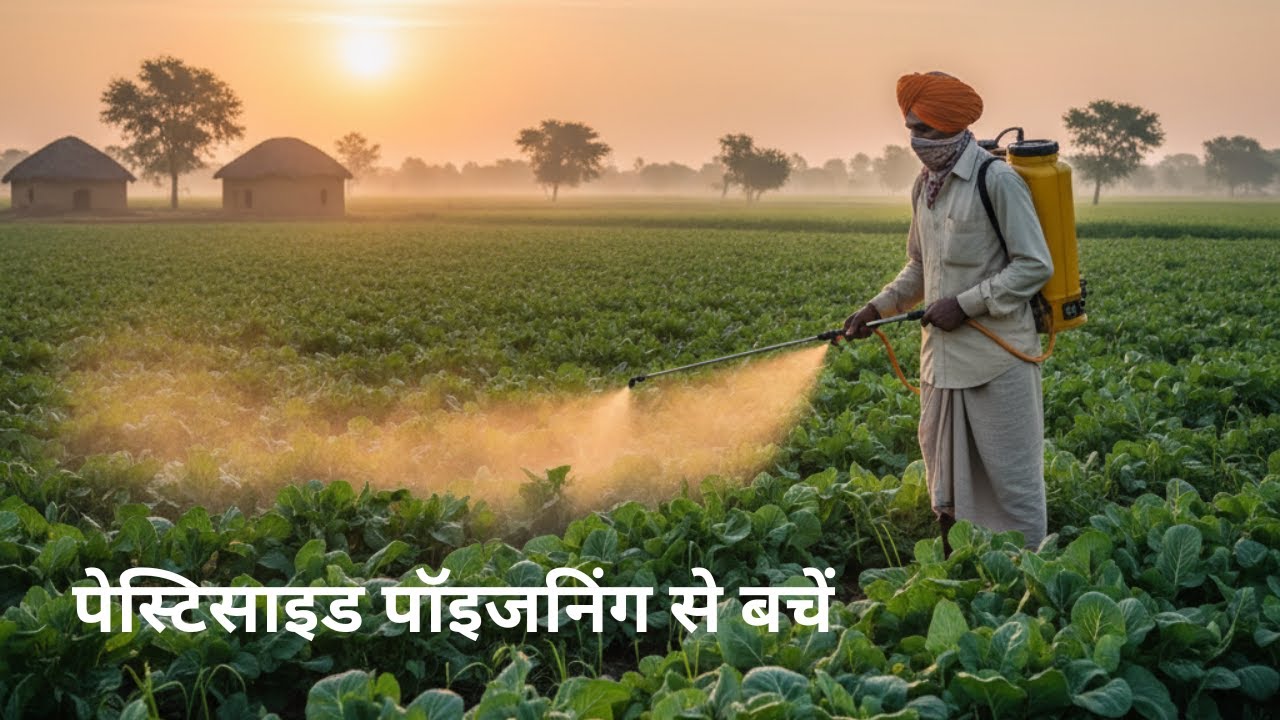 किसानों में कीटनाशक पॉइजनिंग से कैसे बचें? | Pesticide Poisoning in Farmers  #jiokrishi